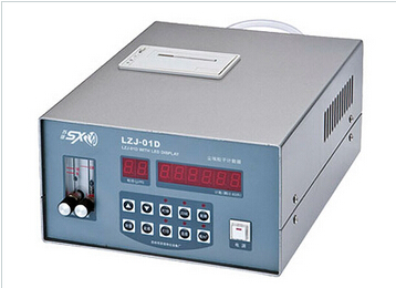 供应2.83L小流量尘埃粒子LZJ-01D台式带打印双流量粒子计数器自动判定洁净度