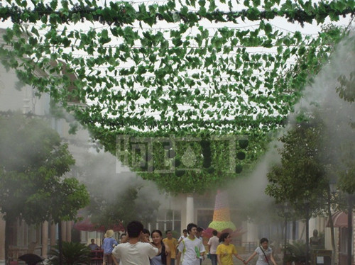 供应户外广场公园喷雾降温人工造雾设备