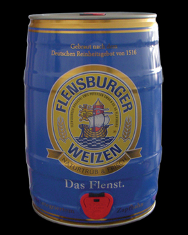 德国啤酒5L桶装弗伦斯堡**级全麦啤酒