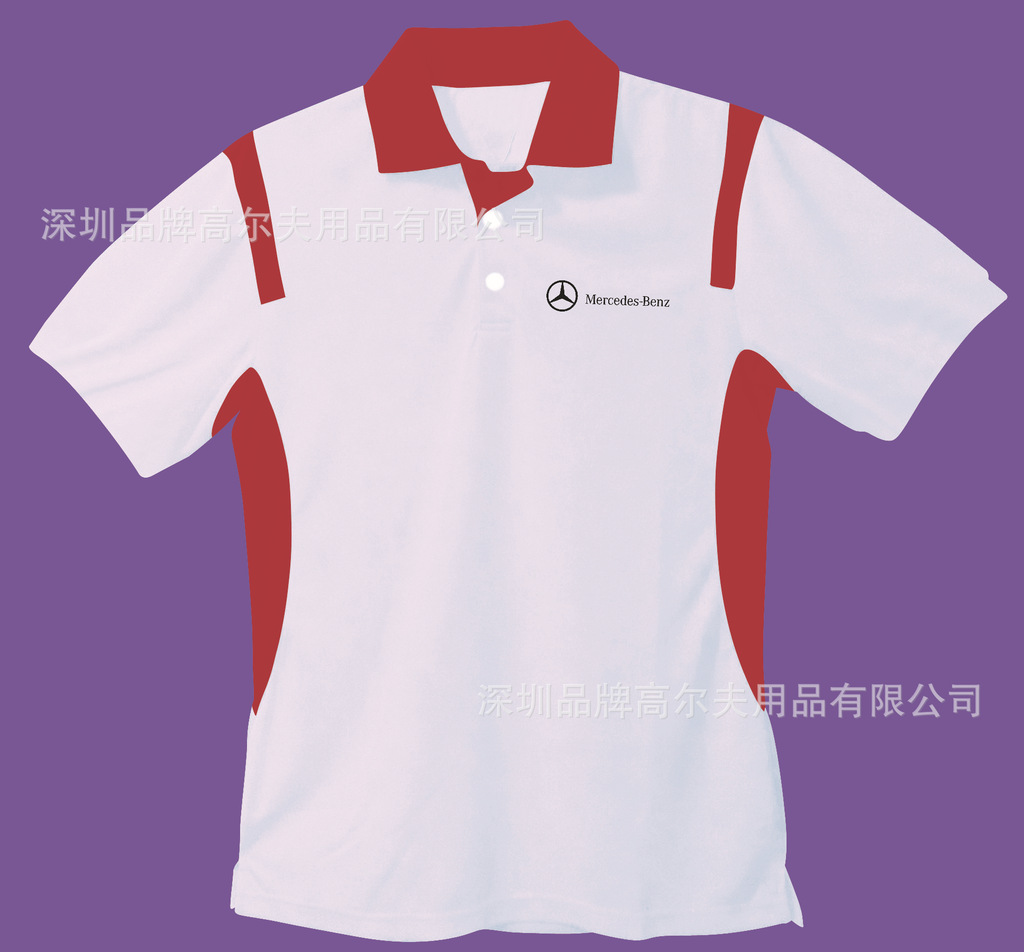 奔驰T恤 奔驰2012上半年高尔夫赛事新款T恤定制商