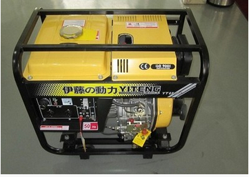 伊藤发电机 YT6800E/5千瓦单相柴油发电机/220V柴油发电机5KW