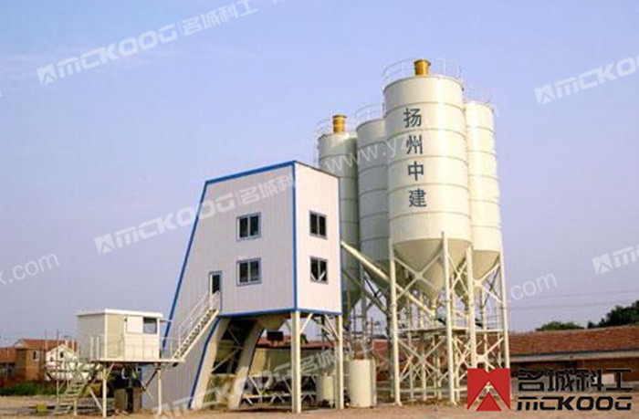 扬州中建 提升料斗式混凝土搅拌站 混凝土搅拌站专业生产厂家