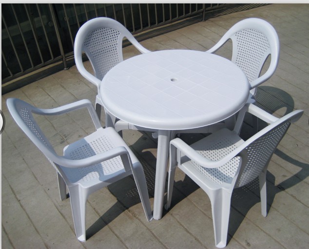 户外烧烤大排档桌椅生产厂家，塑料桌椅批发价格，沙滩方桌椅