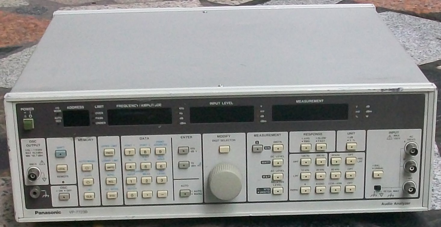 新到二手供应音频分析仪 VP-7723B VP7723D