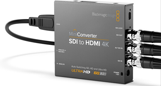 blackmagic Mini Converter SDI转HDMI 4K SDI转换器 HDMI转换器
