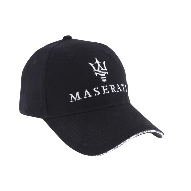 玛莎拉蒂高尔夫黑色球帽 玛莎拉蒂2014年赛事活动礼品定制帽子