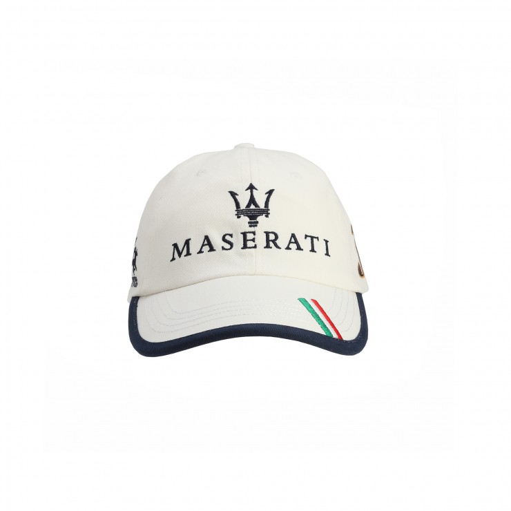 玛莎拉蒂高尔夫白色帽子 玛莎拉蒂4S店 赛事活动定制高尔夫球帽