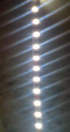 5MM宽1米90灯/120灯2835软灯条 5MM宽168灯2835广告灯箱软灯条