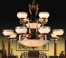 中式客厅吊灯 中式灯具 中式吊灯