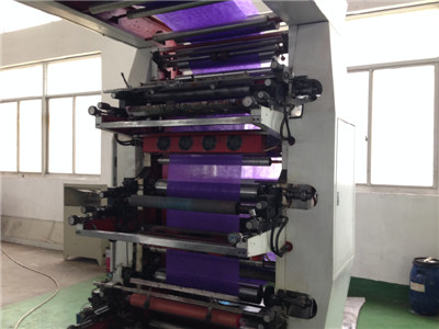 福欣德1200宽幅柔版印刷机，奶袋奶包柔印机