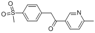 2-4-甲磺酰基基-1-6-吡啶-3-基-乙酮