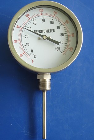 WSS-501轴向型双金属温度计参数