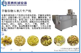 玉米片生产设备、玉米圈加工机