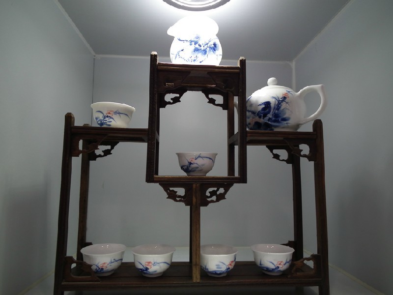 手绘青花瓷茶具
