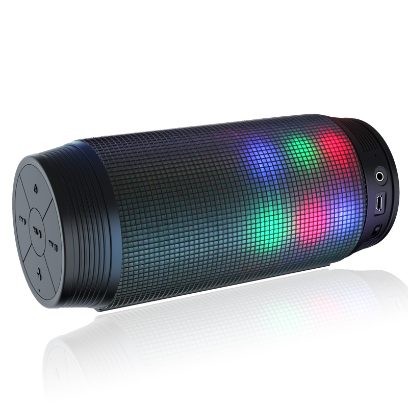 CKY无线智能音箱CY208t乐光族 带360°魔幻LED灯 可插卡 低音炮