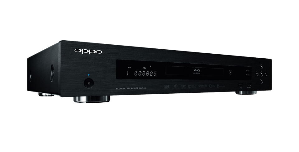OPPO BDP-103 蓝光机高清蓝光播放机 支持3D