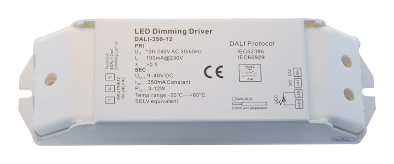 LED恒流DALI调光电源，多选电流宽电压，PWM调光数字调光，智能调光
