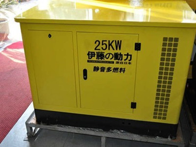 25KW自投自动启动汽油发电机