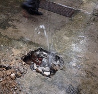 深圳表转速过快、水的压力太小、消防管的压力保不住 消防管漏水检测与维修
