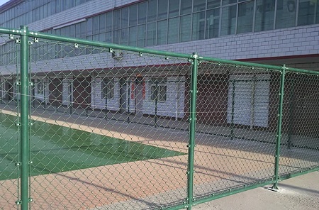 组装式篮球场网球场羽毛球场勾花包塑围隔离网