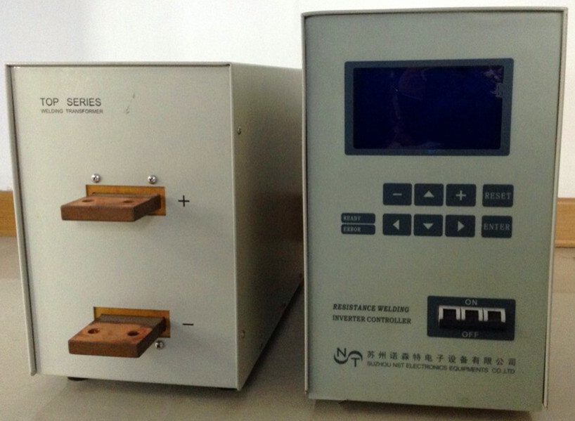 供应太阳能光伏接线盒二极管与紫铜片精密电阻焊机