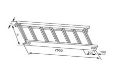 厂家供应梯式直通桥架 可以买到价格合理的梯级式直通桥架