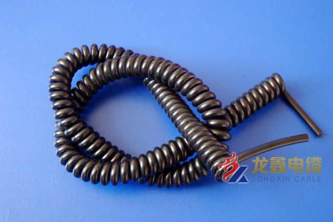 螺旋形弹簧电缆 螺旋弹簧线 弹簧线厂家 戎星电气