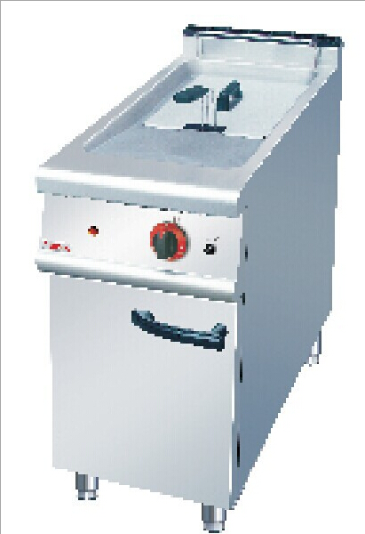 佳斯特商用单缸单筛炸炉厂家直供高档厨房设备节能电炸炉