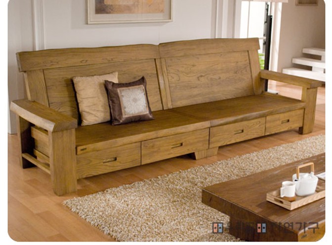 鲁木匠实木家具老榆木家具系列组合沙发