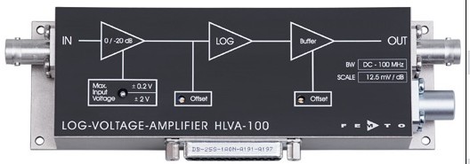 hlva-100mhz对数的带宽电压放大器