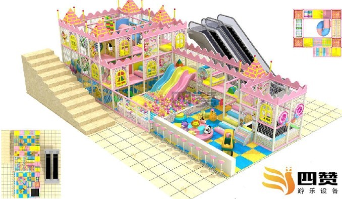 淘气堡室内儿童乐园 大型游乐场玩具游乐设备亲