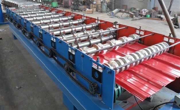 彩钢机械设备厂家批发860型彩钢单瓦压瓦机2万一台