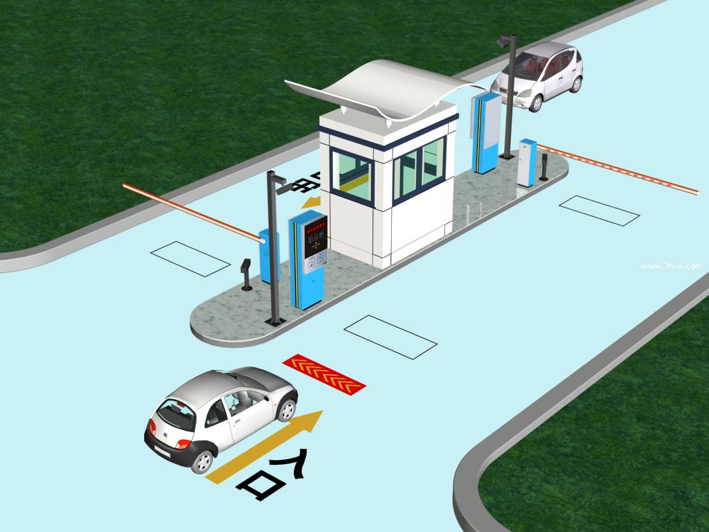 大中型地下停车场智能车位引导/反向寻车系统