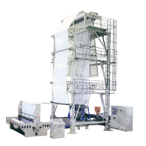 国研机械|单层宽幅大棚膜地膜吹塑机厂家订制|广州塑料机械