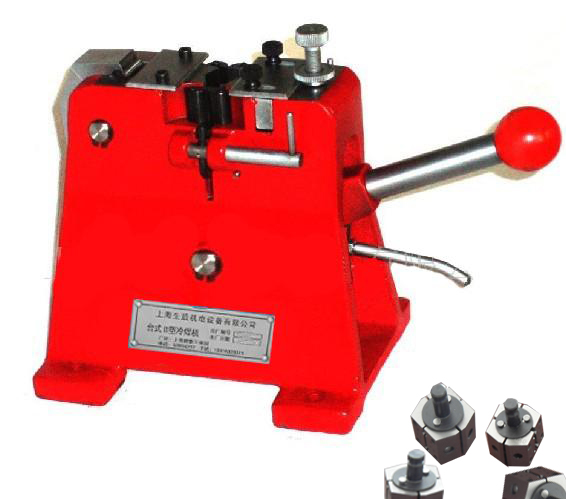 台式手动冷焊机，台式手动冷焊钳，焊接3mm铜丝，冷接模具，冷焊模具