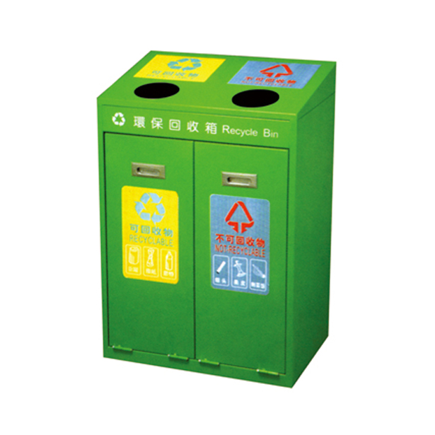 合肥小区分类垃圾桶，合肥垃圾桶供应商，麦穗P-H103分类垃圾桶