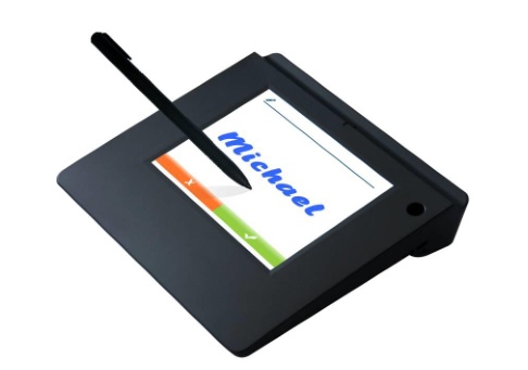 供应拓见ACCU品牌5.6寸电磁签名板/USB柜台签名板/电磁手写板
