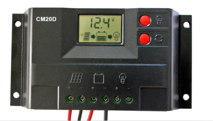 12/24V20A太阳能控制器光伏发电系统**太阳能控制器