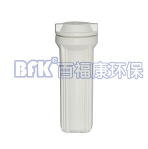 10寸美式白色滤筒 内扣滤瓶 纯水机使用 食品级 4分口径 前置滤筒