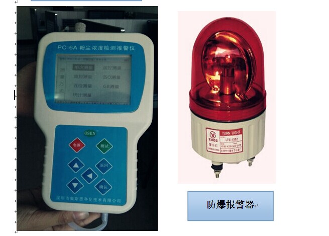 供应PC-6A粉尘浓度报警实时检测仪