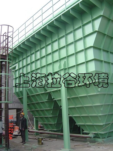 上海拉谷 1200m3/h大型斜管沉淀器