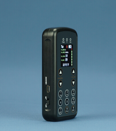 手机版无线会议麦克风，体积小巧，液晶显示
