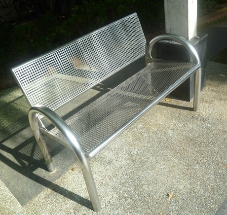 户外公园小区铸铁公园椅子