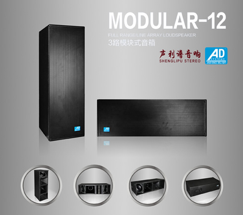 安徽专业音响商声利谱音响供德国AD音响MODULAR-12