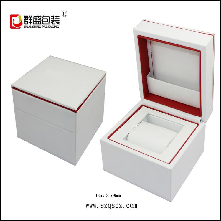 深圳包装工厂 订做皮革手表盒 高档手表盒