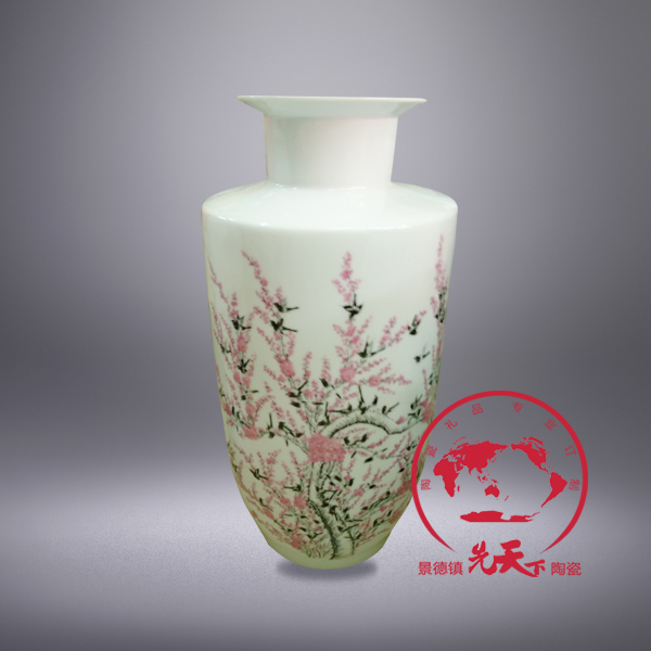 供应陶瓷花瓶 庆典礼品陶瓷花瓶 景德镇陶瓷花瓶厂