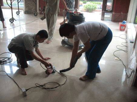 广州市天河区专业石材养护公司，大理石翻新打蜡处理，地板打磨打蜡