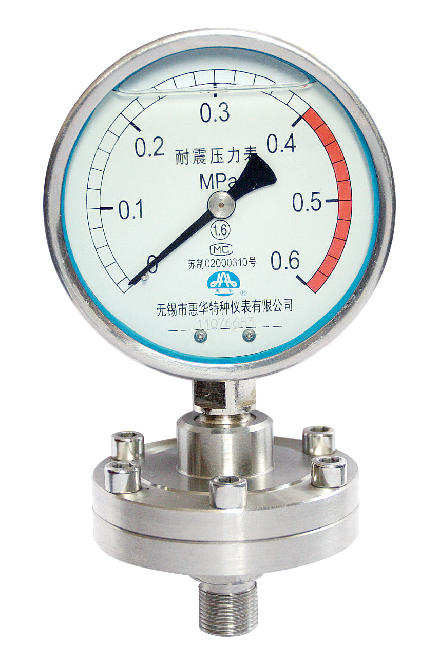 惠华仪表-YM60系列隔膜式压力表