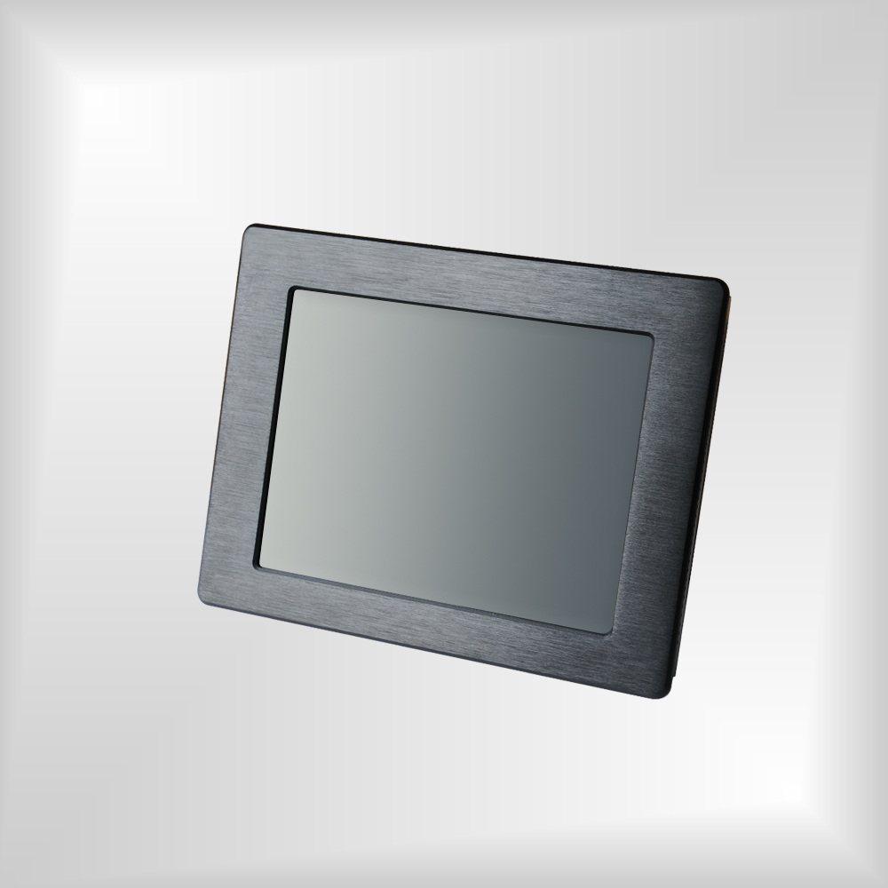 10.4寸高亮度LCD工业显示器 电阻式触摸屏可选）