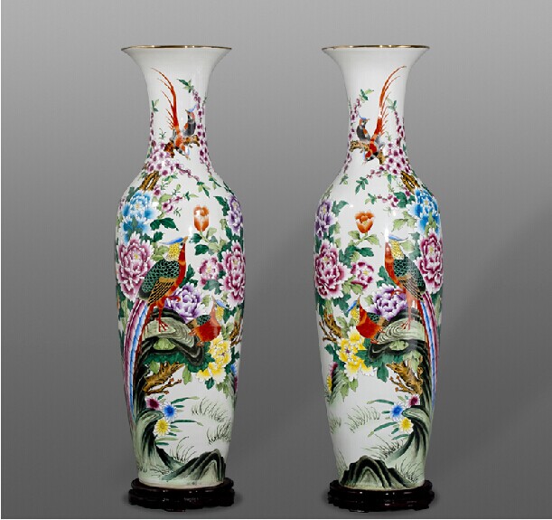 仿古陶瓷花瓶定做，室内花瓶供应